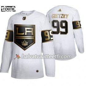Lasten NHL Los Angeles Kings Pelipaita Wayne Gretzky 99 Adidas 2019-20 Golden Edition Valkoinen Authentic